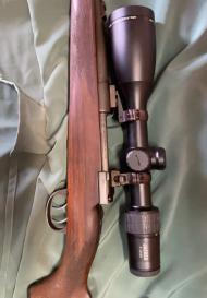 42. Zastava 7x64, 3-12x56 Jaeger vill.pontos távcsővel szerelve